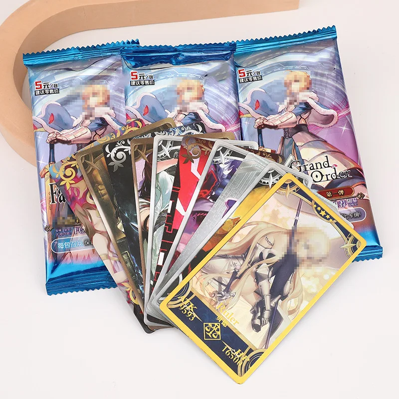 Fate/Grand Order Anime Figures Cards Saber Archer SSR Collectible Flash Cards Battle Game Table Toys Birthday Gifts for Children
Fate/Grand Order Anime Figures Cards Saber Archer SSR Collectible Flash Cards Battle Game Table Toys Birthday Gifts for Children