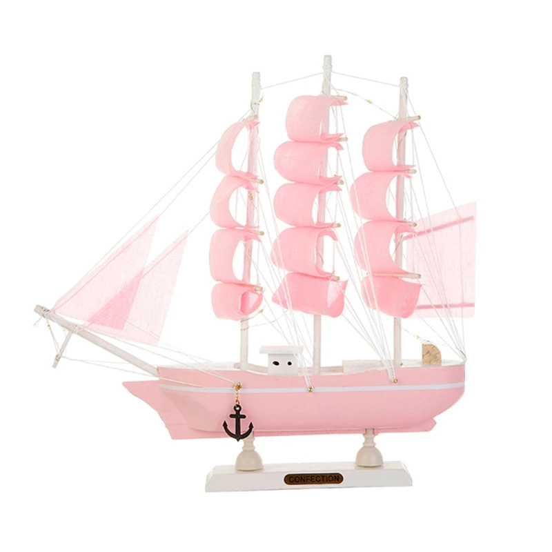 Mini Sailboat Model Decoration - Piece Wooden Miniature Sailing Boat Home Decor 37MF
Mini Sailboat Model Decoration - Piece Wooden Miniature Sailing Boat Home Decor 37MF