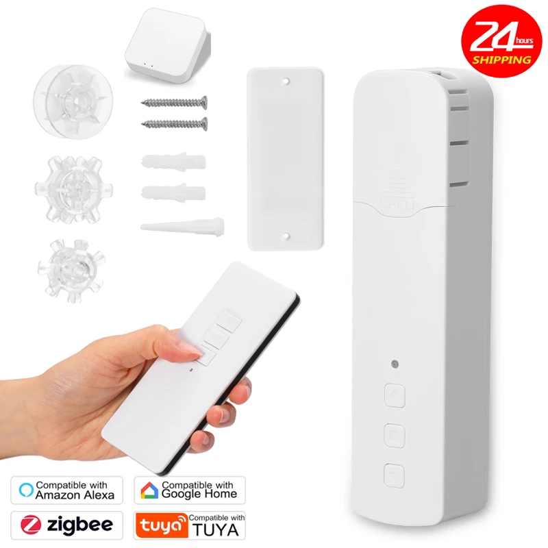 Умный моторизированный двигатель Tuya ZigBee для занавесок с бусинами, работает с Alexa Google Home, автоматический двигатель для занавесок
Умный моторизированный двигатель Tuya ZigBee для занавесок с бусинами, работает с Alexa Google Home, автоматический двигатель для занавесок