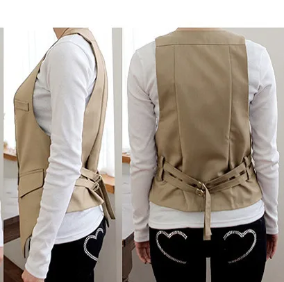 Spring Autumn Casual Suit Solid Color Sleeveless Vest Jacket Female Vintage Trendy Women's High Quality Long Waistcoat Plus Size
Spring Autumn Casual Suit Solid Color Sleeveless Vest Jacket Female Vintage Trendy Women's High Quality Long Waistcoat Plus Size