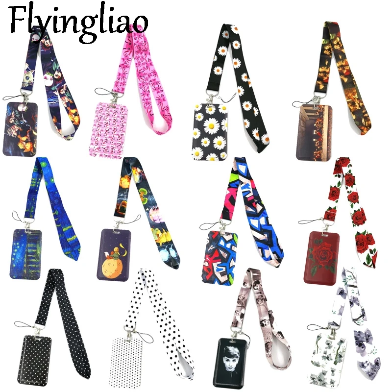 Art Cartoon Anime Fashion Lanyards Bus ID Name Work Card Holder Accessories Decorations keys Kids Gifts
Art Cartoon Anime Fashion Lanyards Bus ID Name Work Card Holder Accessories Decorations keys Kids Gifts
