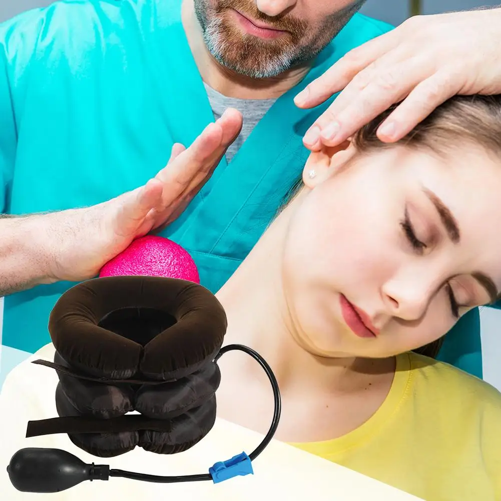 Three-layer Cervical Device Inflatable Healthcare Massager Tool Pillow Collar Pain Relief House Medical Devices
Three-layer Cervical Device Inflatable Healthcare Massager Tool Pillow Collar Pain Relief House Medical Devices
