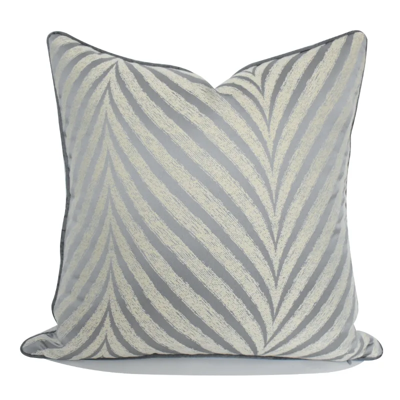 Gray Cushion Covers 45x45 Square Striped Jacquard Pillow Cases Home Decorative For Livingroom Sofa Bedroom Throw Pillow Covers
Gray Cushion Covers 45x45 Square Striped Jacquard Pillow Cases Home Decorative For Livingroom Sofa Bedroom Throw Pillow Covers