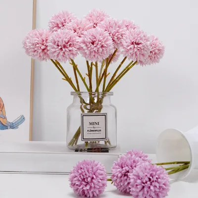 Artificial Flower Length 28cm 1 Bunch of White Dandelion Ball Chrysanthemum HomeDecoration Vase Flower Arrangement Wedding Scene
Artificial Flower Length 28cm 1 Bunch of White Dandelion Ball Chrysanthemum HomeDecoration Vase Flower Arrangement Wedding Scene