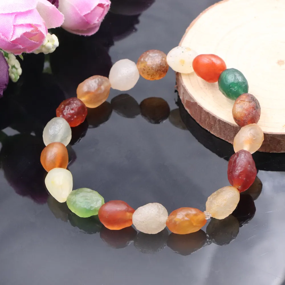 Sand Desert Gobi Beach Beads Bracelet Natural Agates Candy Color Stone Strand Bracelets Bangle Wristband Gifts jewelry 19cm B326
Sand Desert Gobi Beach Beads Bracelet Natural Agates Candy Color Stone Strand Bracelets Bangle Wristband Gifts jewelry 19cm B326