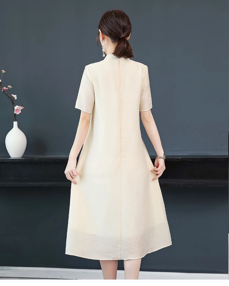 2020 New Fashion Womens Chinese Style Vintage Retro Dresses Embroidery Boho Bohemian Embroidered Summer Short Sleeve Dress
2020 New Fashion Womens Chinese Style Vintage Retro Dresses Embroidery Boho Bohemian Embroidered Summer Short Sleeve Dress