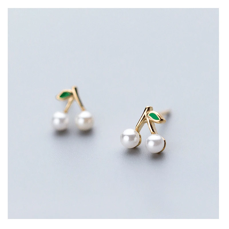 Colusiwei Pearl Stud Earrings for Women Real 925 Sterling Silver White Round Shell Pearls Cherry Flower Women Fashion Jewelry
Colusiwei Pearl Stud Earrings for Women Real 925 Sterling Silver White Round Shell Pearls Cherry Flower Women Fashion Jewelry