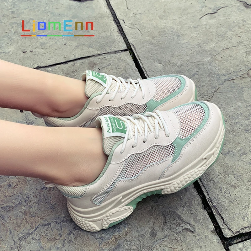 Women's Chunky Sneakers Women Shoes 2021 New Breathable Summer Sneakers Platform vulcanize Tennis Shoe basket zapatillas mujer
Women's Chunky Sneakers Women Shoes 2021 New Breathable Summer Sneakers Platform vulcanize Tennis Shoe basket zapatillas mujer