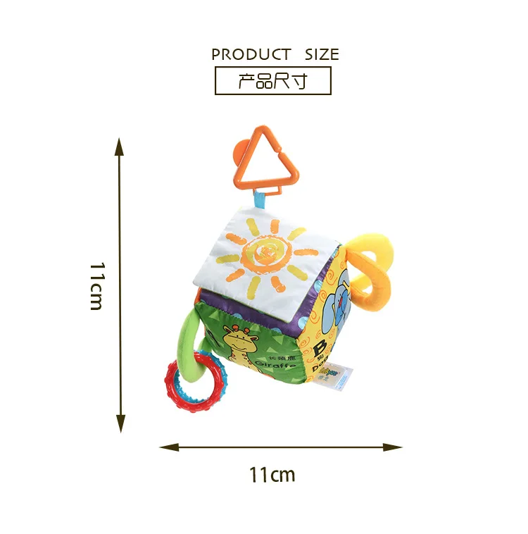 Newborn Baby Toys 0-12 Months Cartoon Animal Baby Plush Rattle Mobile Bell Toy Infant Toddler Graphic Cognition Educational Toys
Newborn Baby Toys 0-12 Months Cartoon Animal Baby Plush Rattle Mobile Bell Toy Infant Toddler Graphic Cognition Educational Toys