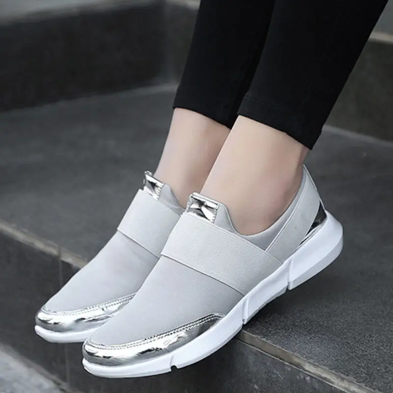 Женские кроссовки без шнуровки для бега, тренировочная обувь, повседневная спортивная дышащая обувь
Женские кроссовки без шнуровки для бега, тренировочная обувь, повседневная спортивная дышащая обувь