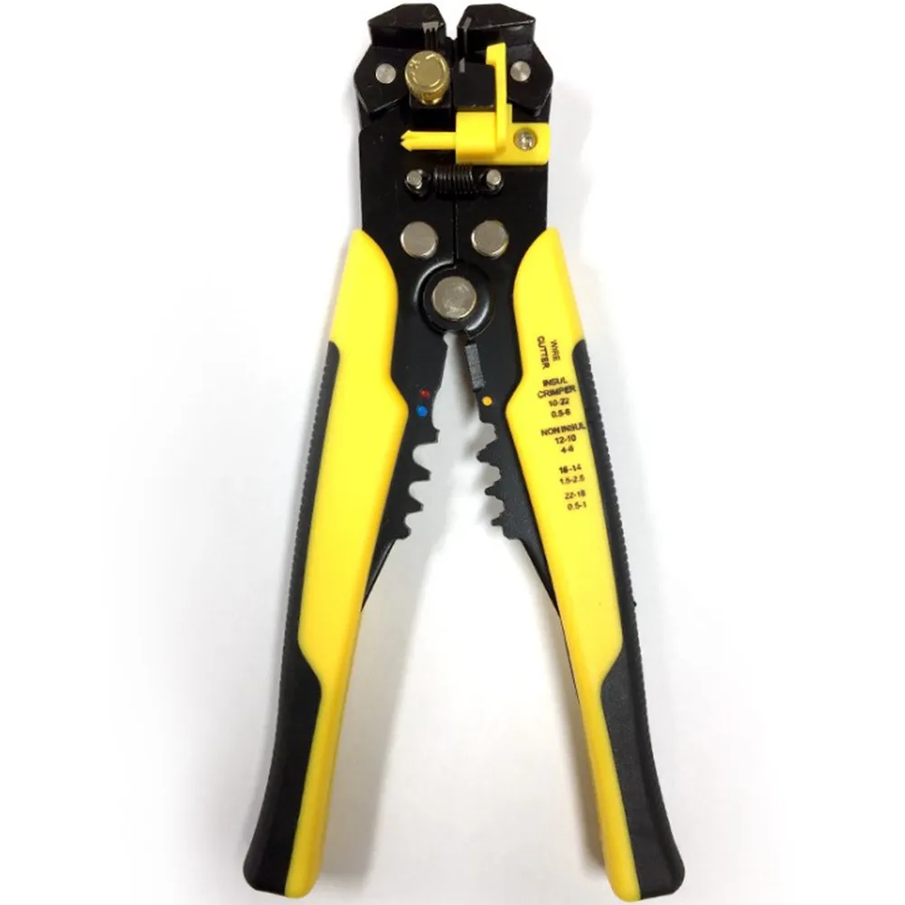 1PC 3-in-1 Automatic Wire Stripper 24-10AWG/0.2-6mm2 Multi-function Terminal Wire Stripper Tool 8\" Automatic Wire Stripper
1PC 3-in-1 Automatic Wire Stripper 24-10AWG/0.2-6mm2 Multi-function Terminal Wire Stripper Tool 8\" Automatic Wire Stripper