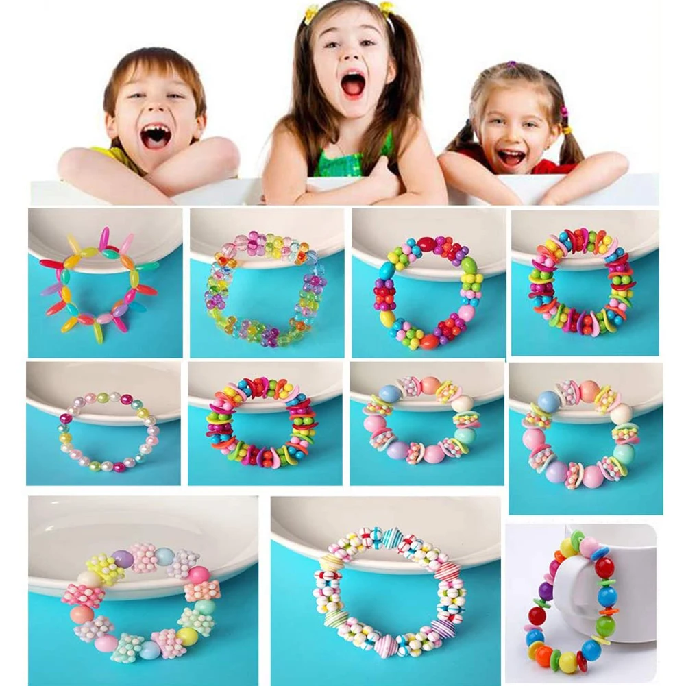 Small Beads DIY Making Kit Gift Educational Learning Bracelet Necklace Craft Art Jewelry Study Toy Gifts for Kids
Small Beads DIY Making Kit Gift Educational Learning Bracelet Necklace Craft Art Jewelry Study Toy Gifts for Kids
