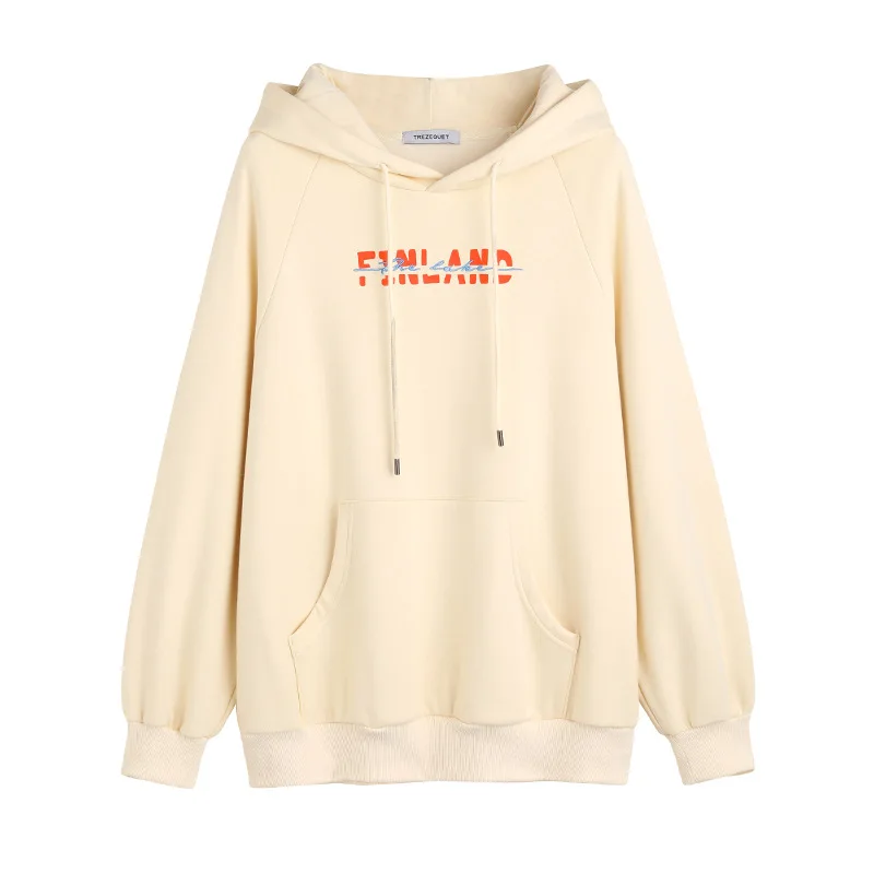New Fleece Sweater Letters Female Spring Korean Version Autumn Winter Women Clothing Loose Hooded Thick Cotton Jacket Wholesale
New Fleece Sweater Letters Female Spring Korean Version Autumn Winter Women Clothing Loose Hooded Thick Cotton Jacket Wholesale