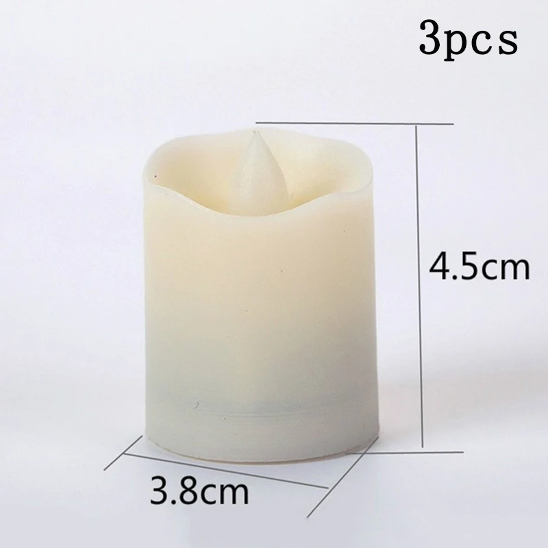 4Colors Flameless Candle Electrical Battery Operated Flickering Candle for Wedding Home Decoration Party Supplies Night Light
4Colors Flameless Candle Electrical Battery Operated Flickering Candle for Wedding Home Decoration Party Supplies Night Light