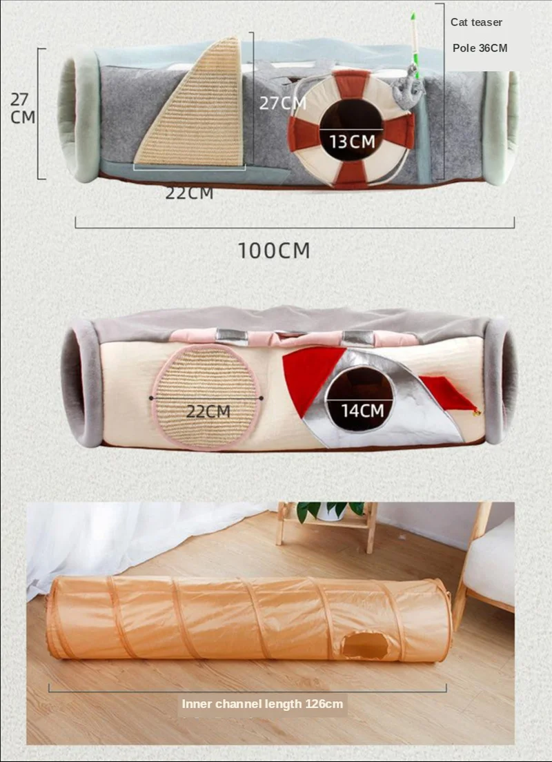 Pet Nest Drill Tube Comfortable Multi-purpose Dog Nest Sunflower Shape Cat Toy Cat Supplies Channel Folding Cat Vegetable Tunnel
Pet Nest Drill Tube Comfortable Multi-purpose Dog Nest Sunflower Shape Cat Toy Cat Supplies Channel Folding Cat Vegetable Tunnel