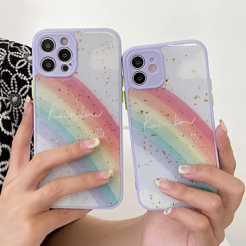 Чехол для телефона iPhone 11 12 Pro X XS Max XR 7 8 Plus SE 2 мультяшный Радужный Блестящий ударопрочный бампер мягкий чехол из ТПУ
Чехол для телефона iPhone 11 12 Pro X XS Max XR 7 8 Plus SE 2 мультяшный Радужный Блестящий ударопрочный бампер мягкий чехол из ТПУ