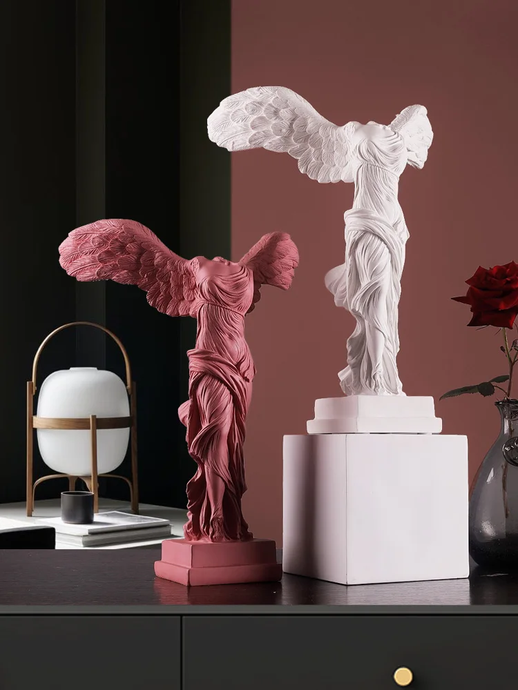Resin Victory Goddess Figures Home Decor European Character Sculpture Room Of Statues Ornaments Art Supplies Props Business Gift
Resin Victory Goddess Figures Home Decor European Character Sculpture Room Of Statues Ornaments Art Supplies Props Business Gift