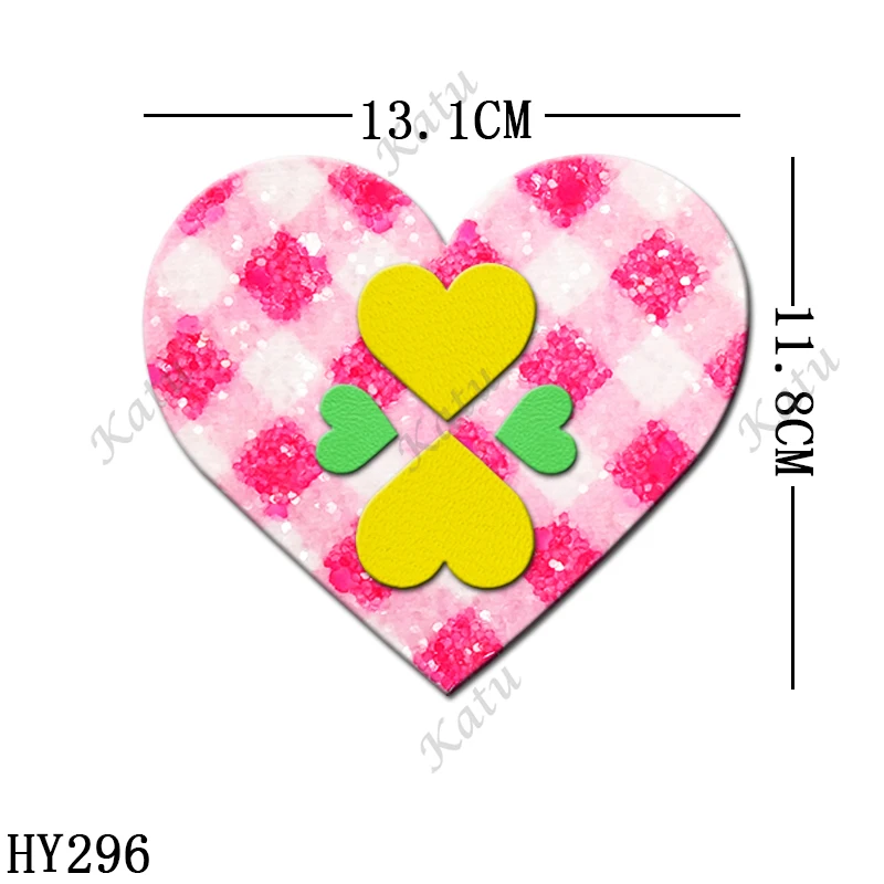 Режущие штампы Love table mat высечки и деревянные подходящие для обычных режущих