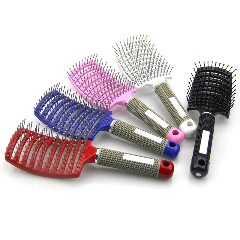 1 PC Hair brush Girls Hair Scalp Massage Comb Women Wet Curly Detangle Hair Brush for Salon Hairdressing Styling Tool
1 PC Hair brush Girls Hair Scalp Massage Comb Women Wet Curly Detangle Hair Brush for Salon Hairdressing Styling Tool