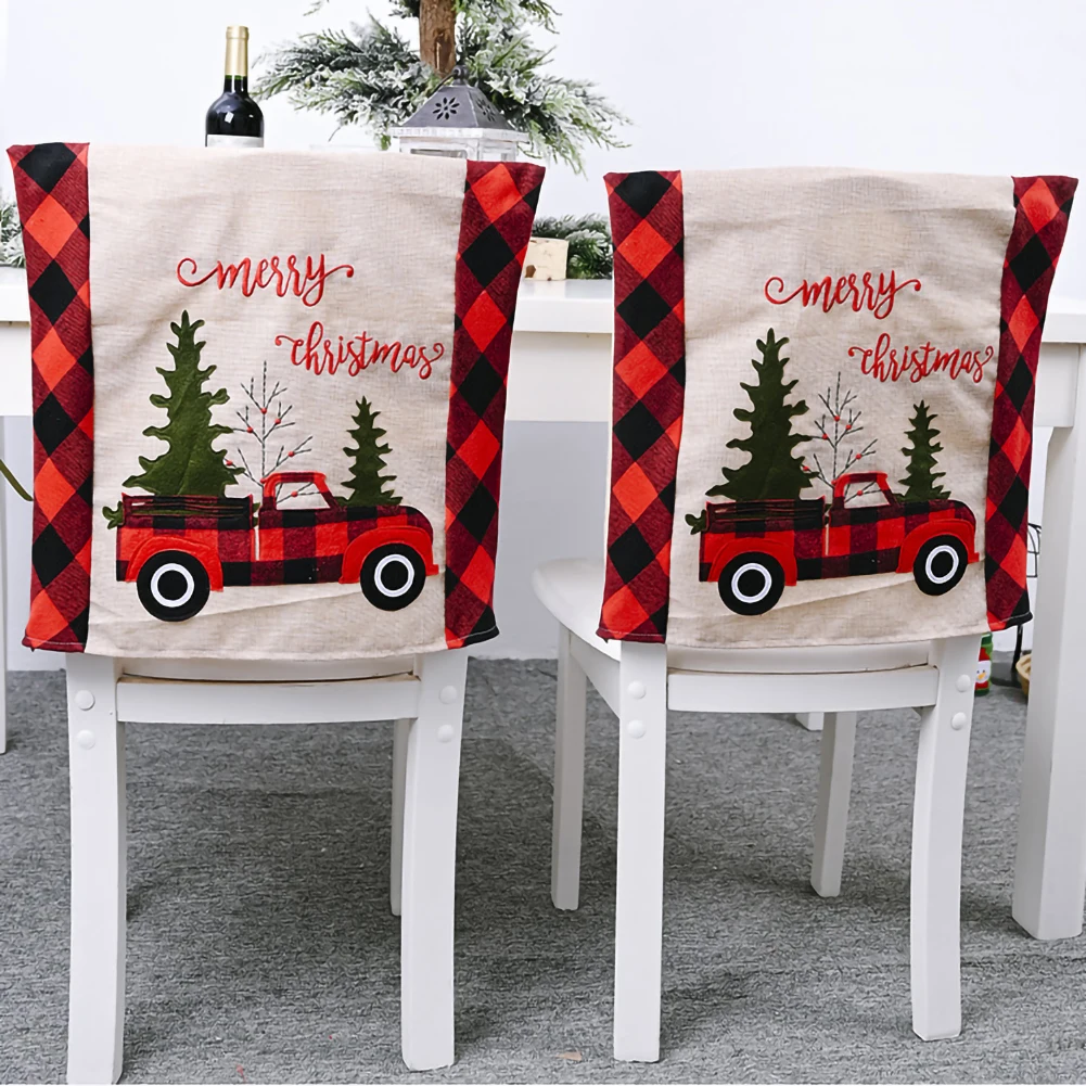 1PC/2PC 2021 New Christmas Chair Covers Linen Red Black White Grid Kitchen Seat Cover Home Party Decorations Supplies
1PC/2PC 2021 New Christmas Chair Covers Linen Red Black White Grid Kitchen Seat Cover Home Party Decorations Supplies