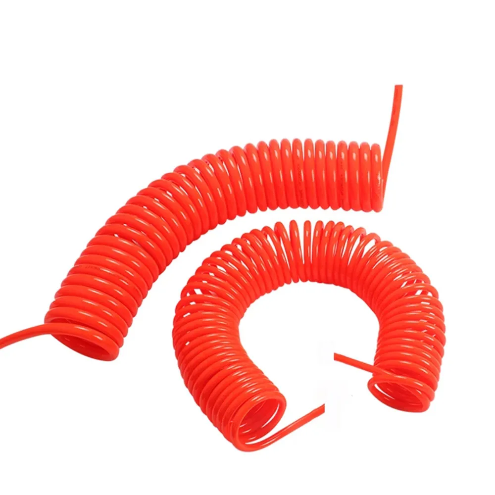6/15M PU Recoil Spring End Hose Line Pipe Tube For Air Pneumatic Compressor General Purpose Air Compressor Hose Without Joint
6/15M PU Recoil Spring End Hose Line Pipe Tube For Air Pneumatic Compressor General Purpose Air Compressor Hose Without Joint