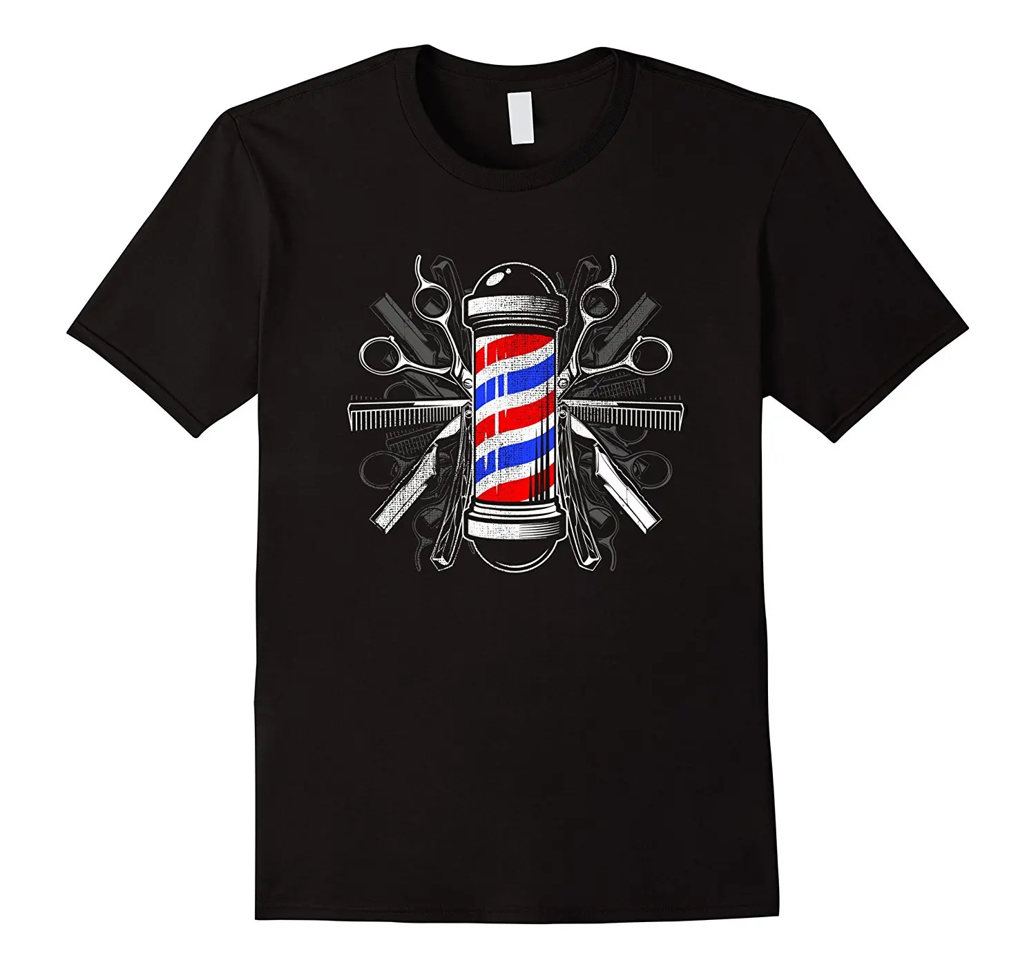 New Summer Cool Tee Shirt Barbers Pole Scissor Hair Clippers Comb T-Shirt - Barber Tee Cotton Short Sleeve O-Neck T-shirt S-3XL 
New Summer Cool Tee Shirt Barbers Pole Scissor Hair Clippers Comb T-Shirt - Barber Tee Cotton Short Sleeve O-Neck T-shirt S-3XL