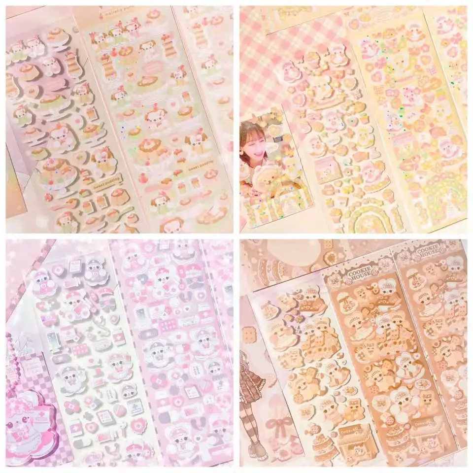 Korean Laser Rabbit Fountain Stickers DIY Scrapbooking Idol Card Blingbling Kawaii Photo Album Stationery Decorative Sticker
Korean Laser Rabbit Fountain Stickers DIY Scrapbooking Idol Card Blingbling Kawaii Photo Album Stationery Decorative Sticker