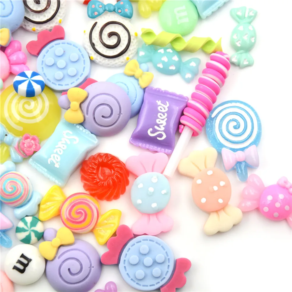 10Pcs/lot DIY Lollipop Phone Case Decor Crafts Miniature Resin Candy Dollhouse Food Kitchen Toys Dolls Miniature Pretend Toy
10Pcs/lot DIY Lollipop Phone Case Decor Crafts Miniature Resin Candy Dollhouse Food Kitchen Toys Dolls Miniature Pretend Toy