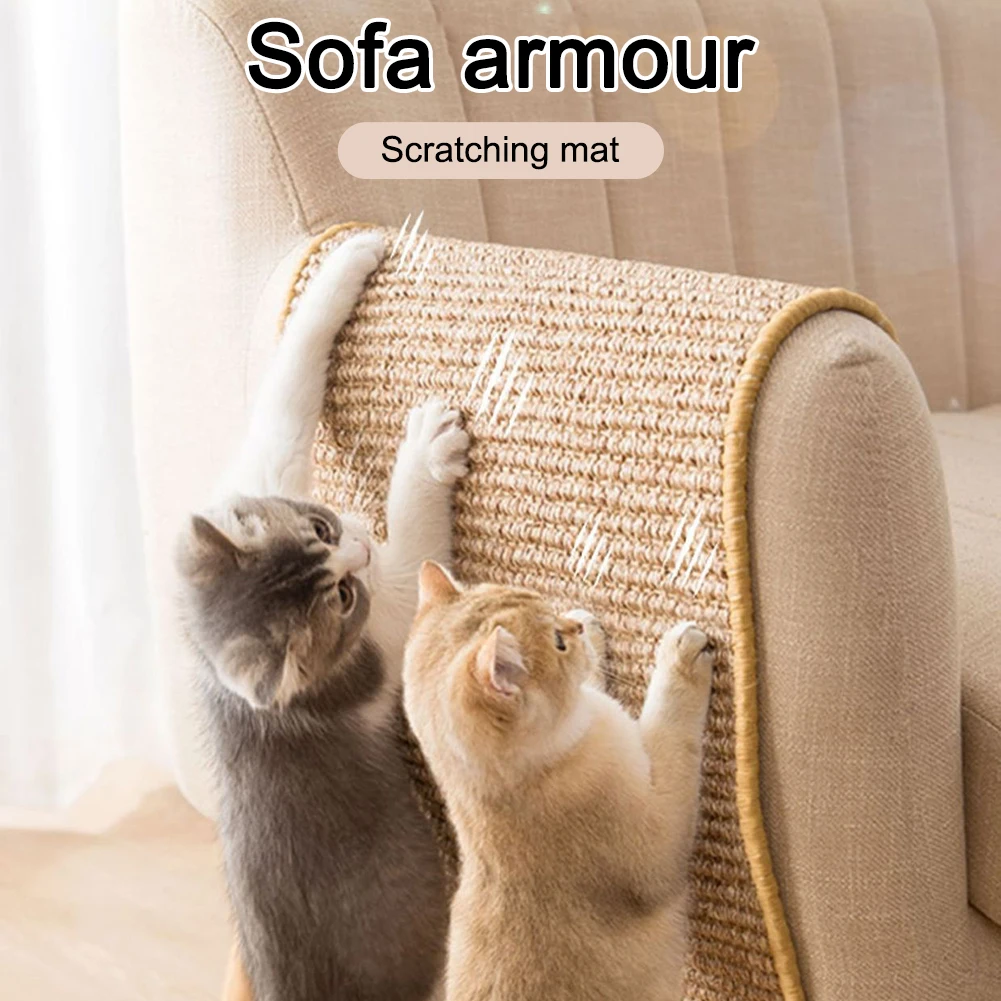 Cat Scratcher Sisal Mat Board Cat Scratch for Sharpen Nails Scraper Cats Tree Cat Toys Chair Table Sofa Mats Furniture Protector
Cat Scratcher Sisal Mat Board Cat Scratch for Sharpen Nails Scraper Cats Tree Cat Toys Chair Table Sofa Mats Furniture Protector