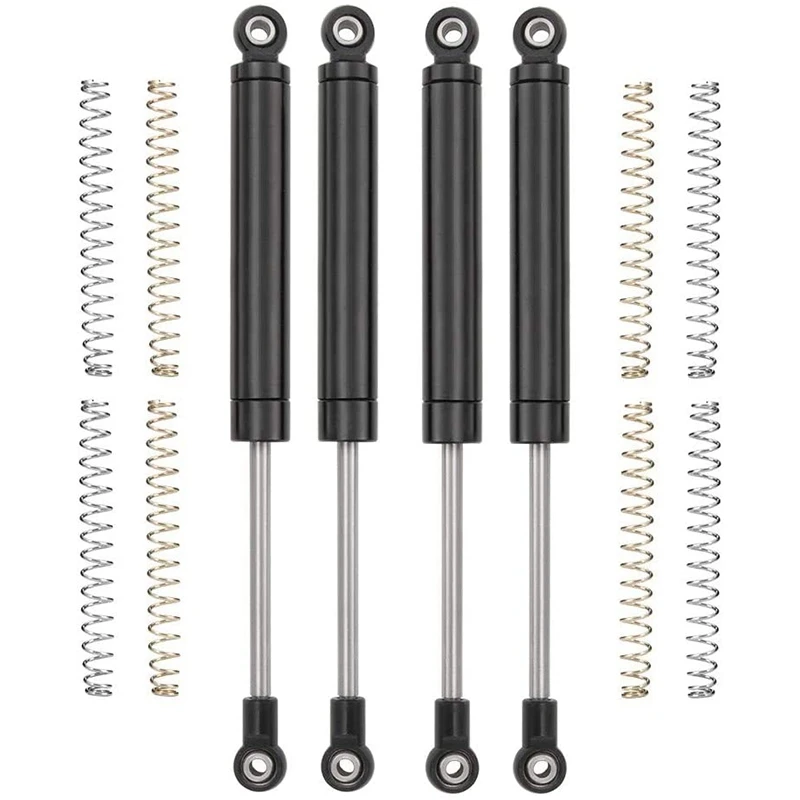 4Pcs RC Shocks Absorber 120mm Damper Internal Spring for 1/10 RC Crawler Car TRX4 SCX10 D90 Upgrade Parts
4Pcs RC Shocks Absorber 120mm Damper Internal Spring for 1/10 RC Crawler Car TRX4 SCX10 D90 Upgrade Parts