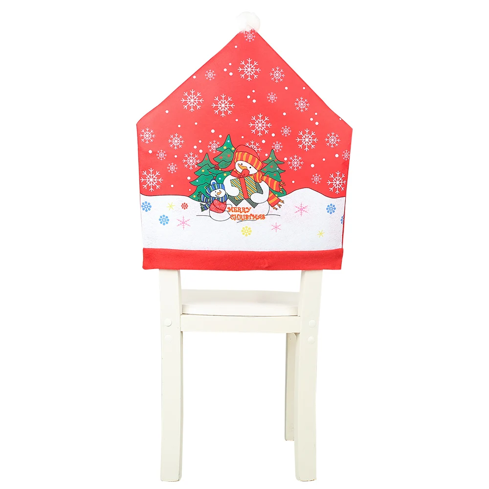 Christmas Chair Cover Red Santa Claus Snowman Dinner Table Chair Back Covers Christmas Holiday Party Decoration for Home Navidad
Christmas Chair Cover Red Santa Claus Snowman Dinner Table Chair Back Covers Christmas Holiday Party Decoration for Home Navidad