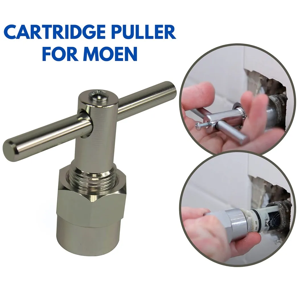 Cartridge Puller Tool Aluminum Alloy Moen Sink Bathroom Shower Tub Faucets Install Cartridge Replacement Repair
Cartridge Puller Tool Aluminum Alloy Moen Sink Bathroom Shower Tub Faucets Install Cartridge Replacement Repair