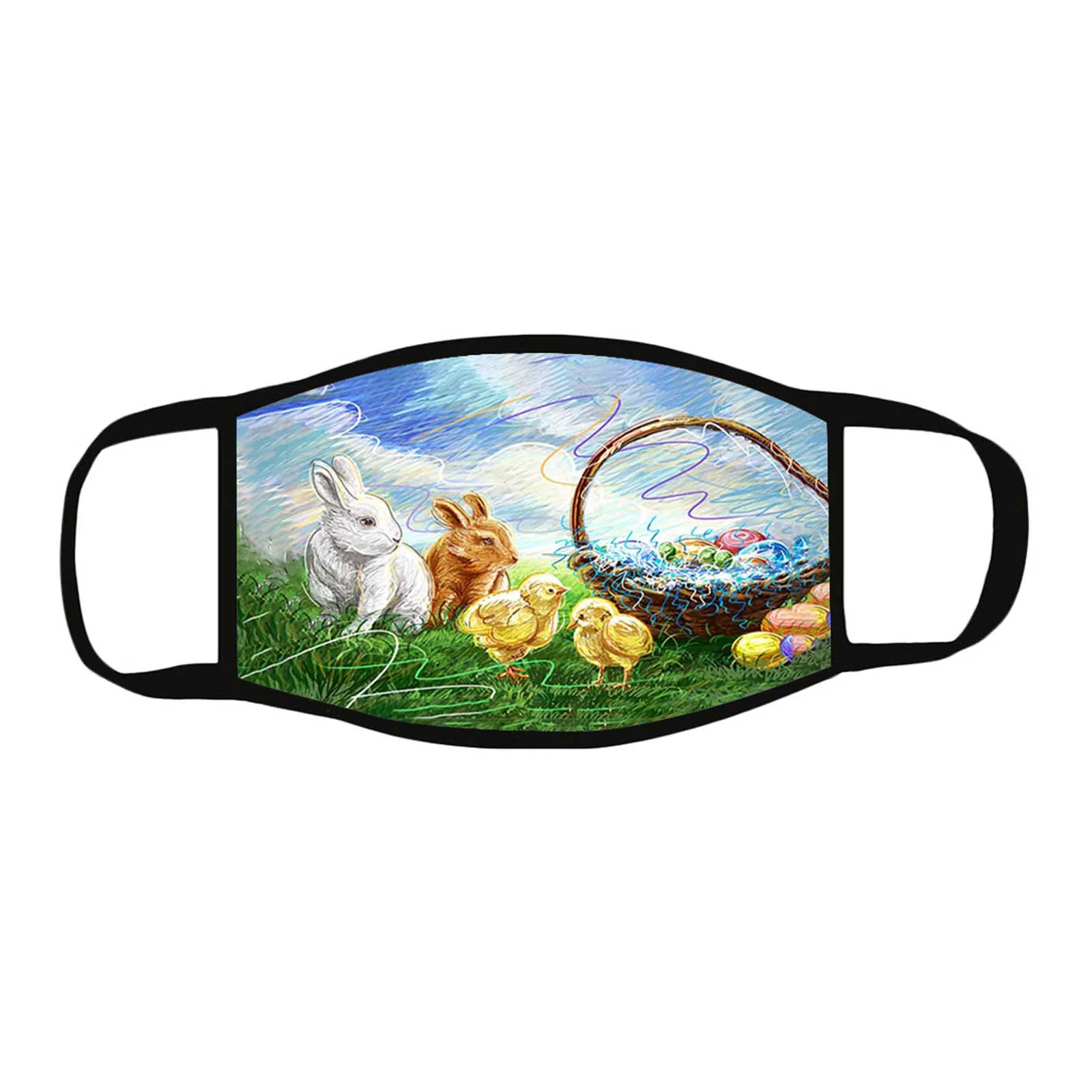 Easter theme Fashion Adult Washable Floral Printing Breathable Masks fashion mouth covering mask for mouth Headband
Easter theme Fashion Adult Washable Floral Printing Breathable Masks fashion mouth covering mask for mouth Headband