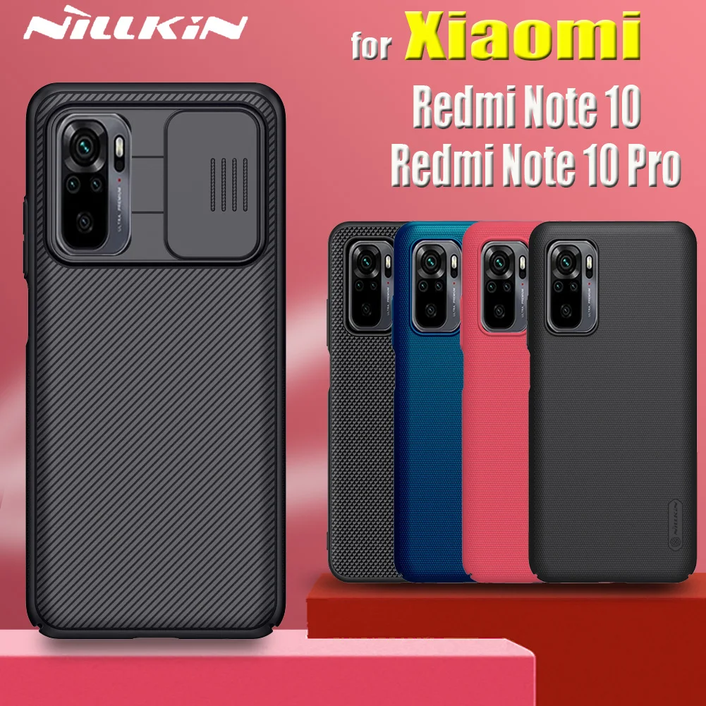 Redmi Note 10 Pro Case Nillkin Slide Camera Lens Protect Privacy Frosted Shield Textured Cover for Xiaomi Redmi Note10 Funda
Redmi Note 10 Pro Case Nillkin Slide Camera Lens Protect Privacy Frosted Shield Textured Cover for Xiaomi Redmi Note10 Funda