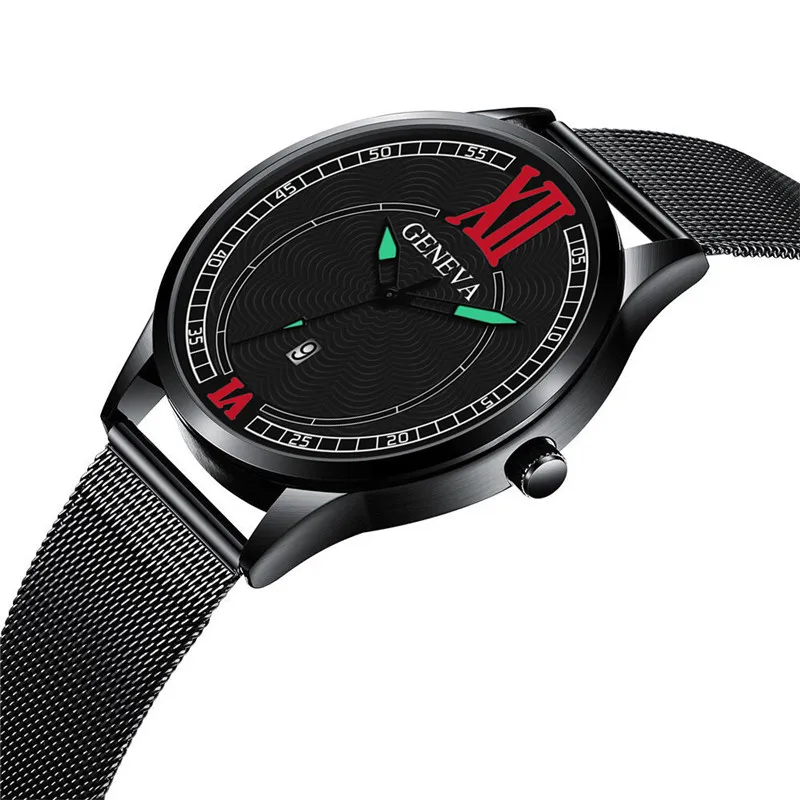 Mens Fashion Watches Ultra Thin Stainless Steel Mesh Belt Quartz Wrist Watch Men Business Luminous Watch
Mens Fashion Watches Ultra Thin Stainless Steel Mesh Belt Quartz Wrist Watch Men Business Luminous Watch