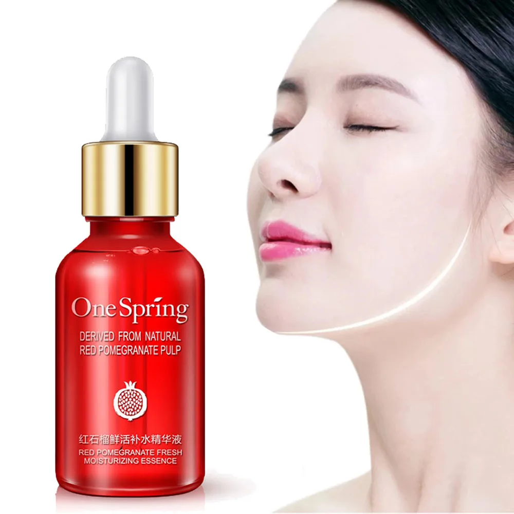 15ml Red Pomegranate Essence Oil Anti Aging Moisturize Makeup Nourish Facial Skin Care Serum Brighten Whiten Shrink Pore Essence
15ml Red Pomegranate Essence Oil Anti Aging Moisturize Makeup Nourish Facial Skin Care Serum Brighten Whiten Shrink Pore Essence