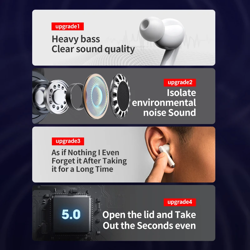 Lenovo LP1 Bluetooth Earphone Sports Wireless Headset Stereo Earbuds HiFi Music With Mic LP1 For Android IOS Smartphone 
Lenovo LP1 Bluetooth Earphone Sports Wireless Headset Stereo Earbuds HiFi Music With Mic LP1 For Android IOS Smartphone