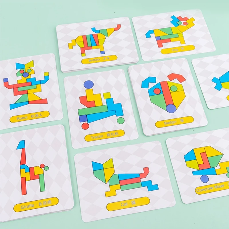 Wooden Building Blocks 21 CARDS To Train Children To Create Their Own Creative Imagination Graphics
Wooden Building Blocks 21 CARDS To Train Children To Create Their Own Creative Imagination Graphics