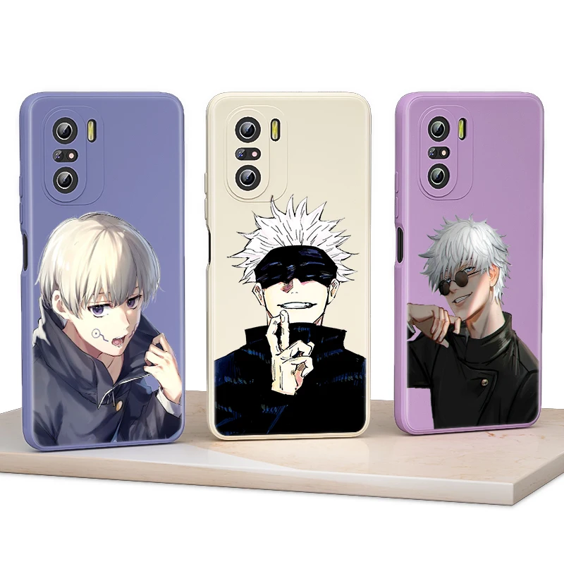 Jujutsu Kaisen Gojo Liquid Silicone Soft Cover For Xiaomi Redmi 9 9A 9AT 9C 9T 8 8A 7 10X K40 K30 K30S Prime Phone Case
Jujutsu Kaisen Gojo Liquid Silicone Soft Cover For Xiaomi Redmi 9 9A 9AT 9C 9T 8 8A 7 10X K40 K30 K30S Prime Phone Case
