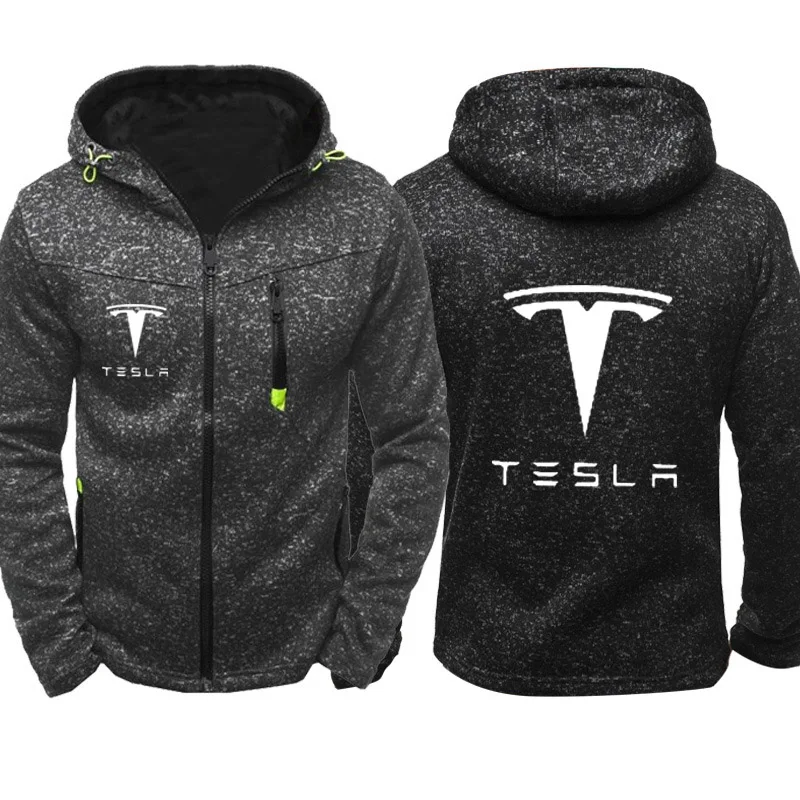 Hoodies Men Tesla Car Logo Print Casual Hip Hop Harajuku Long Sleeve Hooded Sweatshirts Mens zipper Jacket Man Hoody Clothing
Hoodies Men Tesla Car Logo Print Casual Hip Hop Harajuku Long Sleeve Hooded Sweatshirts Mens zipper Jacket Man Hoody Clothing