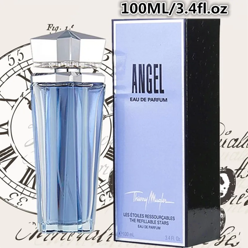 100ml Women's Parfum ANGEL Perfumee SPRAY Blue Bottle Glass Long Lasting Parfum Femme Lady Fashion Parfums 
100ml Women's Parfum ANGEL Perfumee SPRAY Blue Bottle Glass Long Lasting Parfum Femme Lady Fashion Parfums
