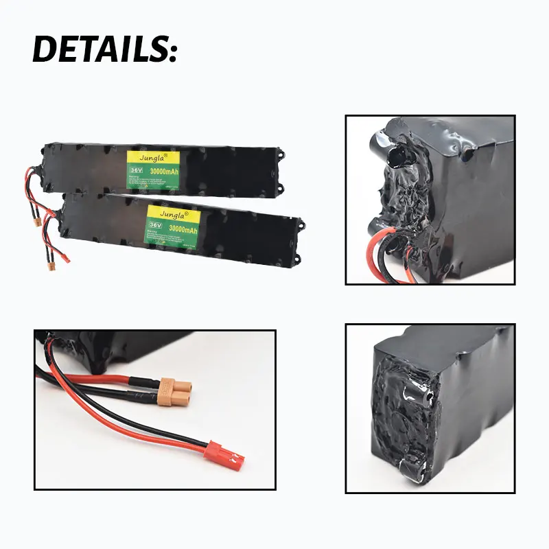 100% New High Power 36V Battery 10s3p 30Ah Xiaomi M365 Battery Pack V 30000mah Is Suitable for EBike Electric Bicycle with BMS
100% New High Power 36V Battery 10s3p 30Ah Xiaomi M365 Battery Pack V 30000mah Is Suitable for EBike Electric Bicycle with BMS