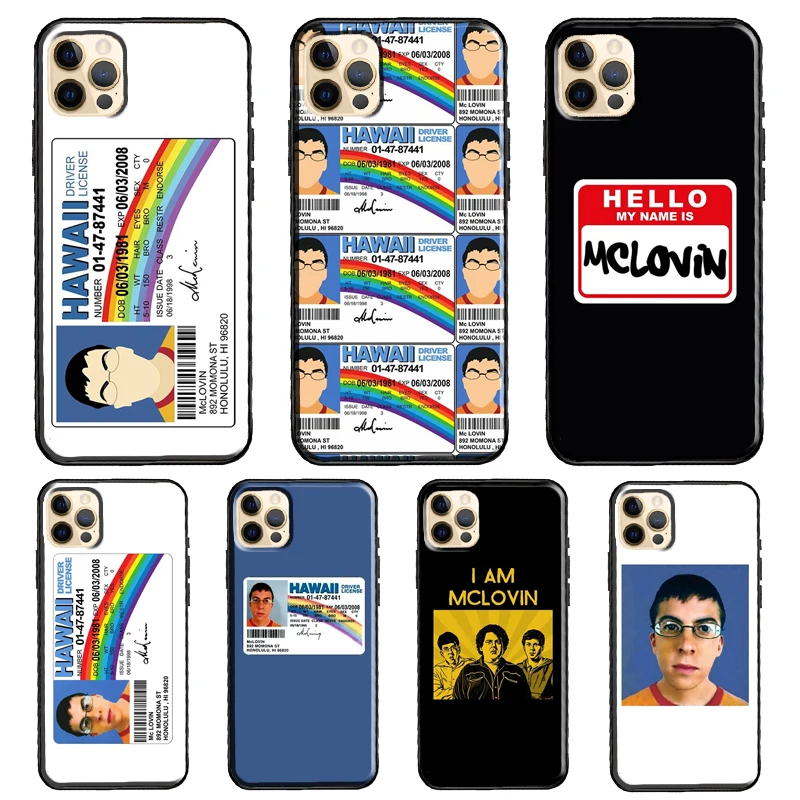 Суперплохой чехол Mclovin для iPhone 13 Pro Max 12 Mini X XR XS SE 2020 8 7 Plus 11 телефона | Мобильные