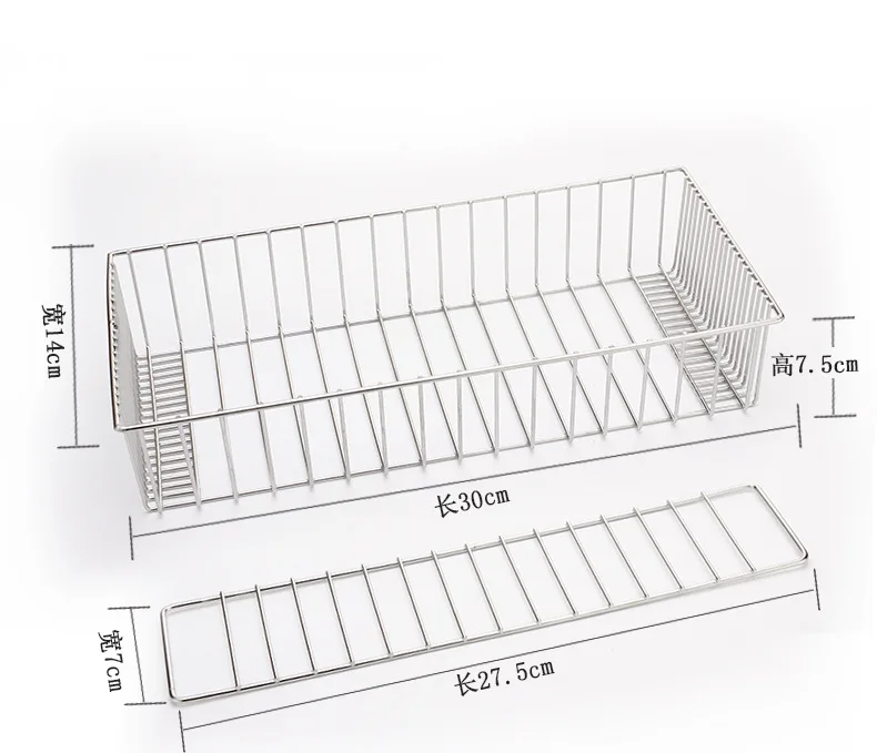 304 stainless steel disinfection cabinet chopsticks tube rack kitchen tableware storage box basket
304 stainless steel disinfection cabinet chopsticks tube rack kitchen tableware storage box basket