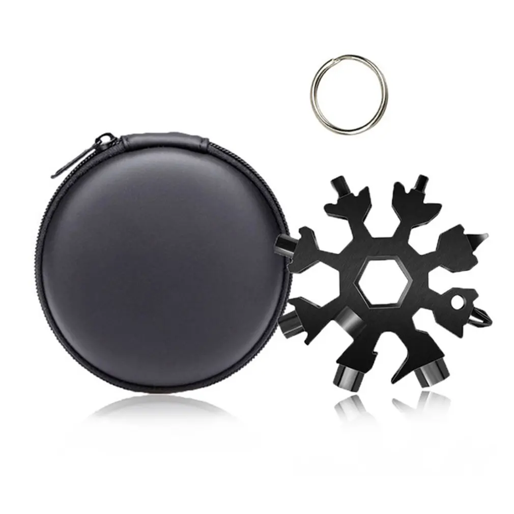 Multifunctional 18 In 1 Snowflake Multi Pocket Tool Keyring Key Ring Spanner Hex Wrench Wrench Tools Hand Tools Portable
Multifunctional 18 In 1 Snowflake Multi Pocket Tool Keyring Key Ring Spanner Hex Wrench Wrench Tools Hand Tools Portable