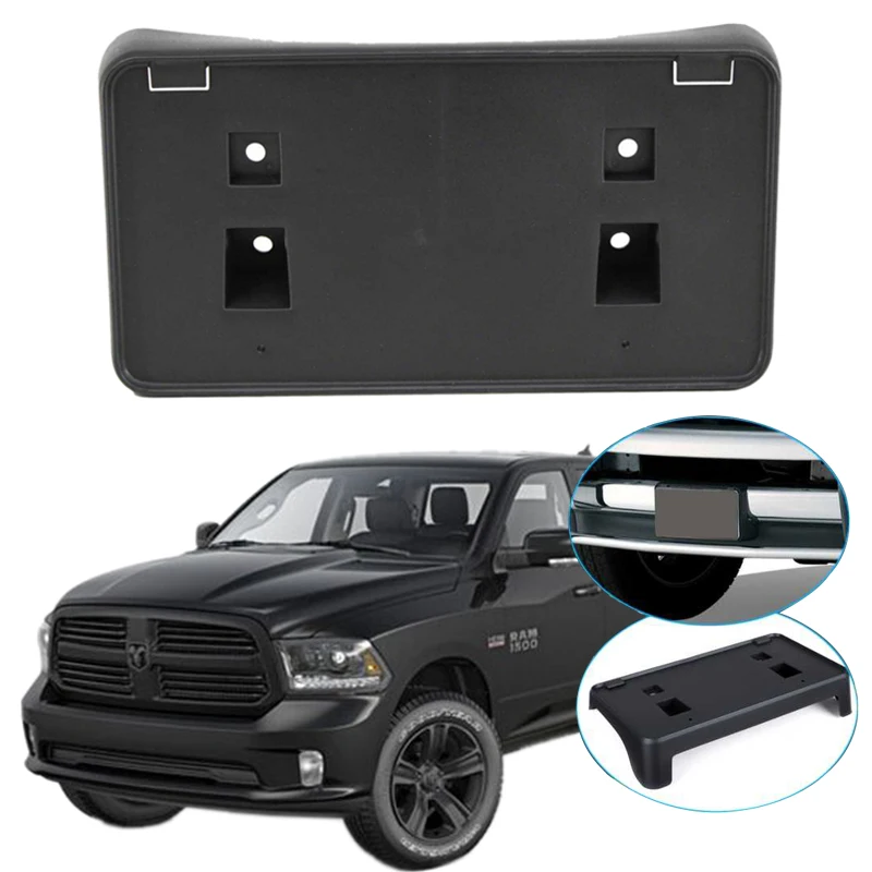 Black Front License Plate Mounting Bracket for DODGE RAM 1500 2013-2018 Car Exterior Accessories
Black Front License Plate Mounting Bracket for DODGE RAM 1500 2013-2018 Car Exterior Accessories