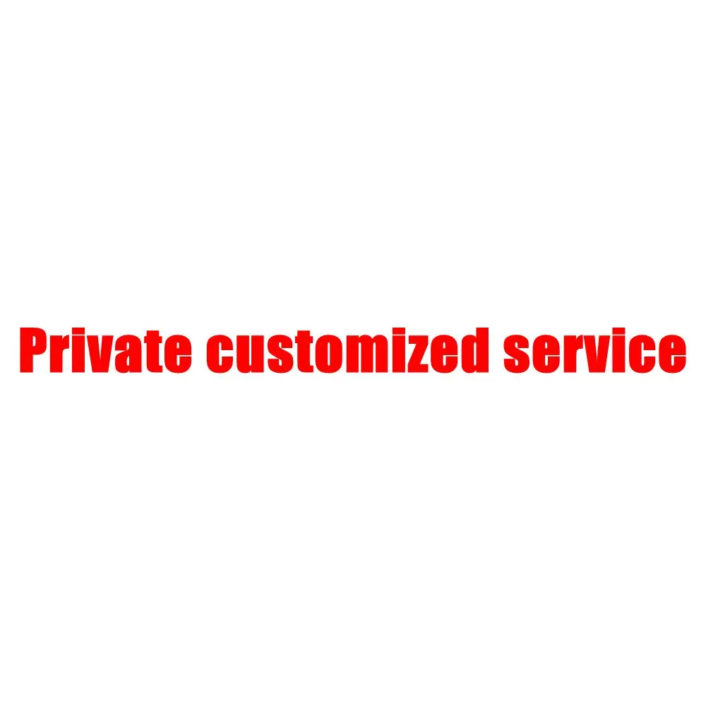 Customized services
Customized services