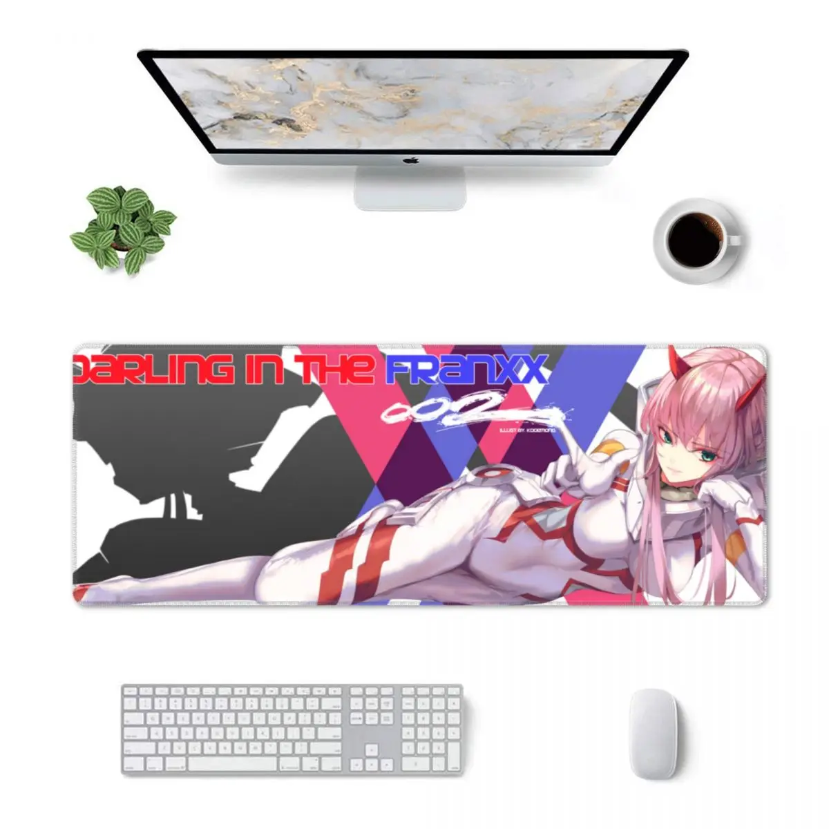 Darling In The Franxx Zero Two Laptop Mouse Pad Office Mouse Mat Waifu Anime Girl Otaku Big Printing Mousepad for Computer
Darling In The Franxx Zero Two Laptop Mouse Pad Office Mouse Mat Waifu Anime Girl Otaku Big Printing Mousepad for Computer