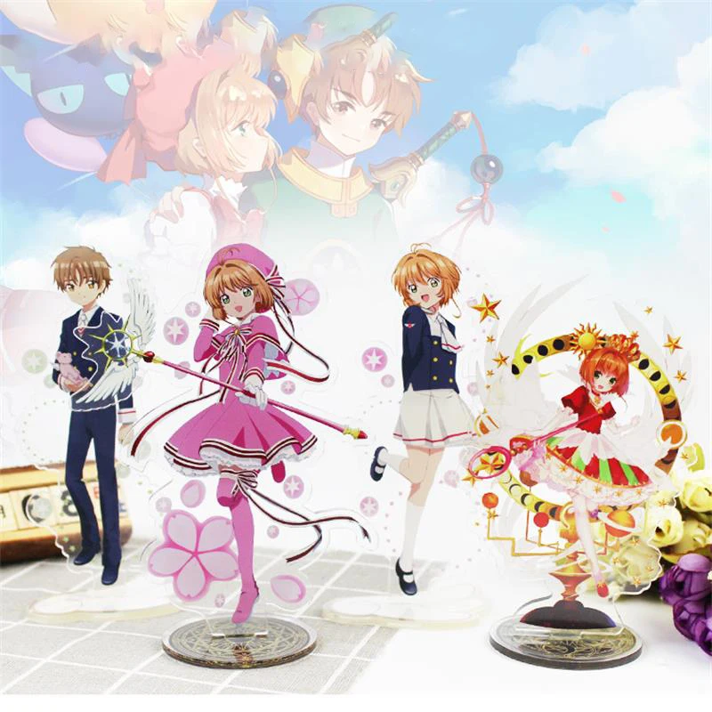 16cm Cute Anime Cardcaptor Sakura Figure Acrylic Stand Model Toy Cosplay Action Figures Decoration Anime Lovers Fans Gift Decor
16cm Cute Anime Cardcaptor Sakura Figure Acrylic Stand Model Toy Cosplay Action Figures Decoration Anime Lovers Fans Gift Decor