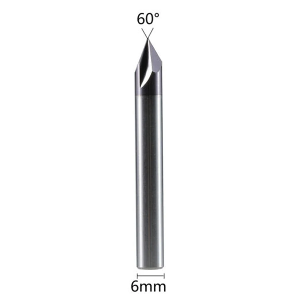 Metalworking 1* Chamfer Mill Cutter 60 Degree 3-Flute 6mm TiAIN Router 3 Flutes 1* Chamfer Mill Cutter
Metalworking 1* Chamfer Mill Cutter 60 Degree 3-Flute 6mm TiAIN Router 3 Flutes 1* Chamfer Mill Cutter